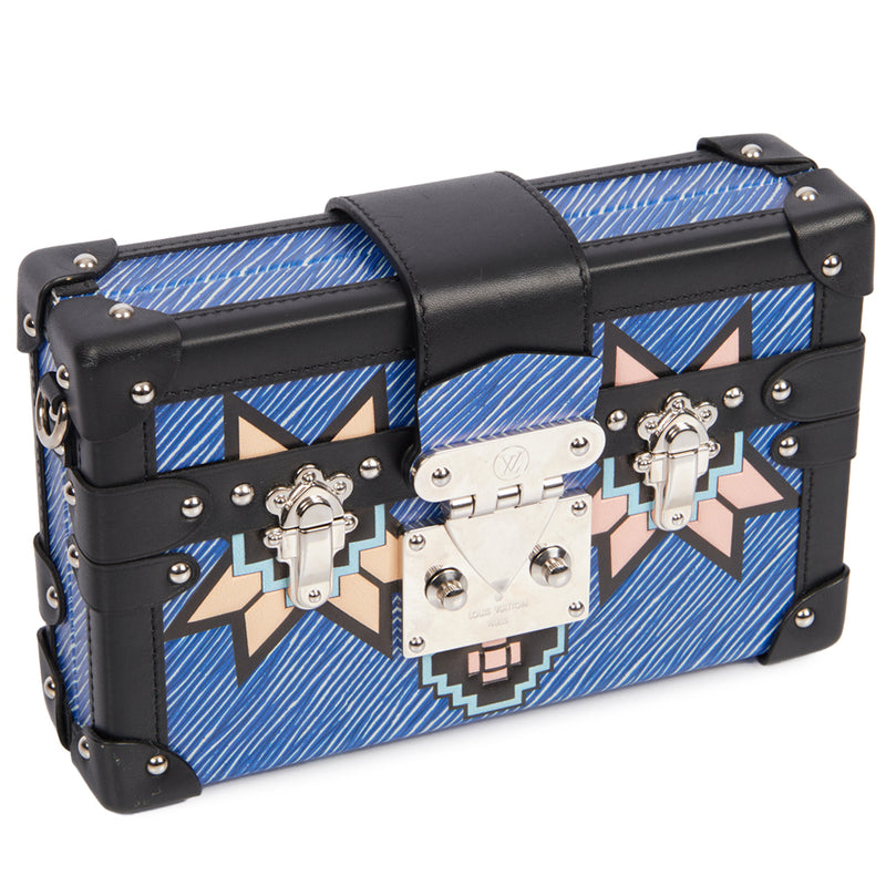 Picture of Louis Vuitton Petit Malle in Epi Denim, Epi Leather