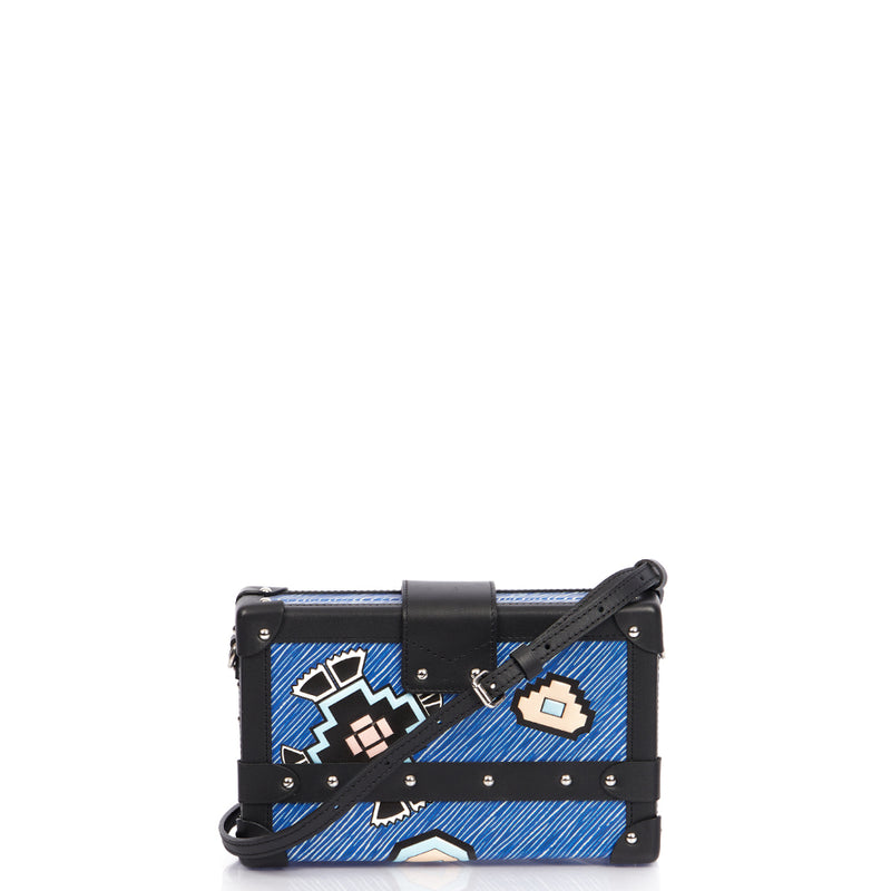 Picture of Louis Vuitton Petit Malle in Epi Denim, Epi Leather