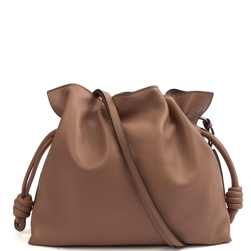 Picture of Loewe Shoulder Bag Flamenco in Pink, Leather
