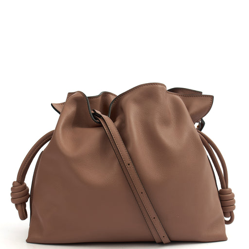Picture of Loewe Shoulder Bag Flamenco in Pink, Leather