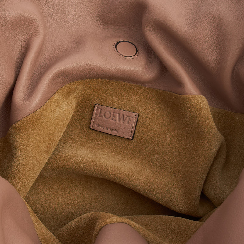 Picture of Loewe Shoulder Bag Flamenco in Pink, Leather