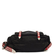 Picture of Prada Satchel Nylon Messenger in Black, Nylon