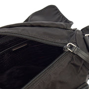 Picture of Prada Satchel Nylon Messenger in Black, Nylon