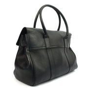 Picture of Mulberry Top Handle Bayswater Heritage in Black, Calfskin Leather