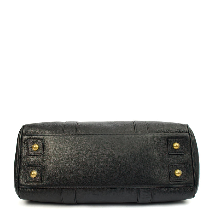 Picture of Mulberry Top Handle Bayswater Heritage in Black, Calfskin Leather