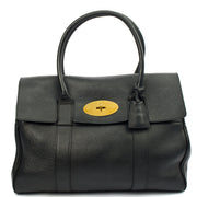 Picture of Mulberry Top Handle Bayswater Heritage in Black, Calfskin Leather