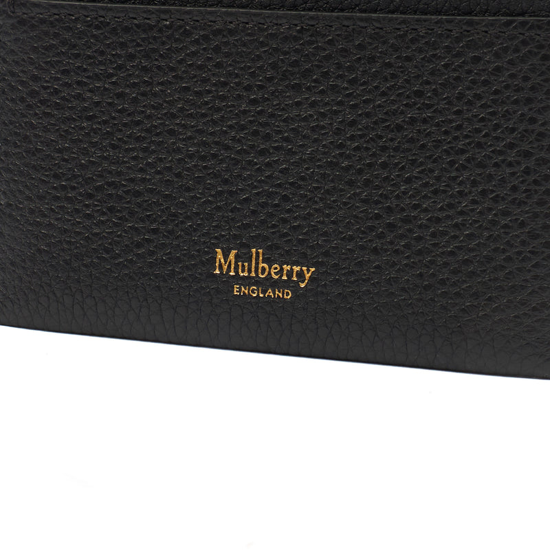Picture of Mulberry Card Holder Card Holder in Black, Calfskin Leather