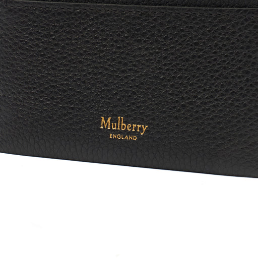 Picture of Mulberry Card Holder Card Holder in Black, Calfskin Leather