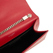 Picture of Saint Laurent Shoulder Bag Kate Medium Tassle in Red, Leather