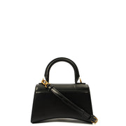 Picture of Balenciaga Top Handle Hourglass XS in Black, Leather