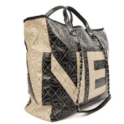 Picture of Chanel Tote Deauville Tote in invalid, Calfskin Leather