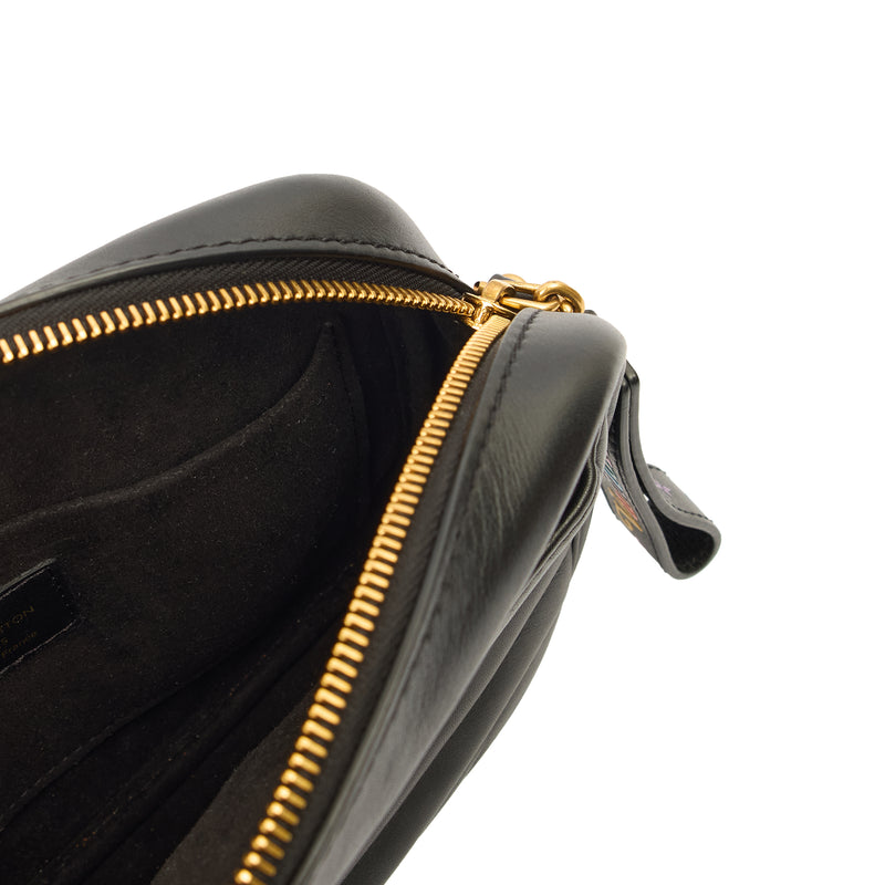 Picture of Louis Vuitton Cross Body New Wave PM Chain Bag  in Black, Leather
