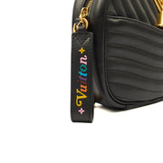 Picture of Louis Vuitton Cross Body New Wave PM Chain Bag  in Black, Leather