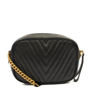 Picture of Louis Vuitton Cross Body New Wave PM Chain Bag  in Black, Leather