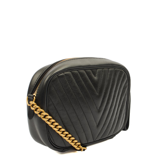 Picture of Louis Vuitton Cross Body New Wave PM Chain Bag  in Black, Leather