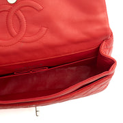 Picture of Chanel Shoulder Bag Flap Bag in Red, Leather