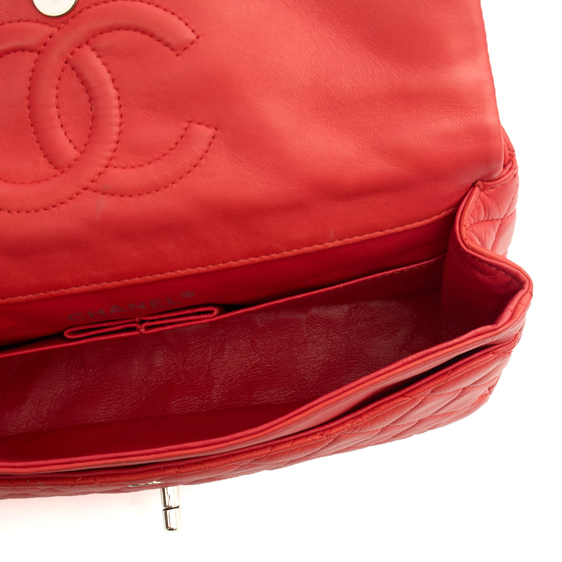Picture of Chanel Shoulder Bag Flap Bag in Red, Leather