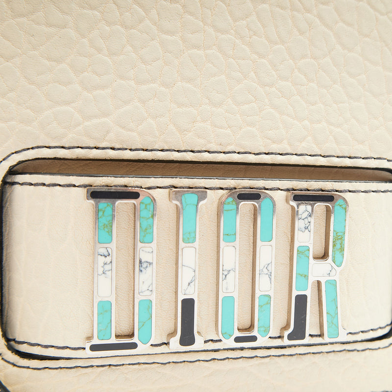 Picture of Christian Dior Cross Body Diorevolution Flap Bag in White, Calfskin