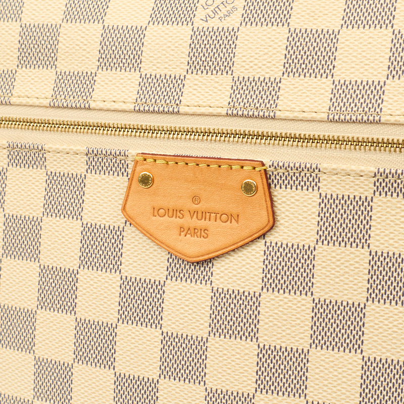 Picture of Louis Vuitton Tote Iena MM in Damier Azur, Canvas