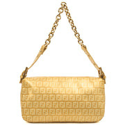 Picture of Fendi Shoulder Bag Baguette in Metallic, Patent Leather