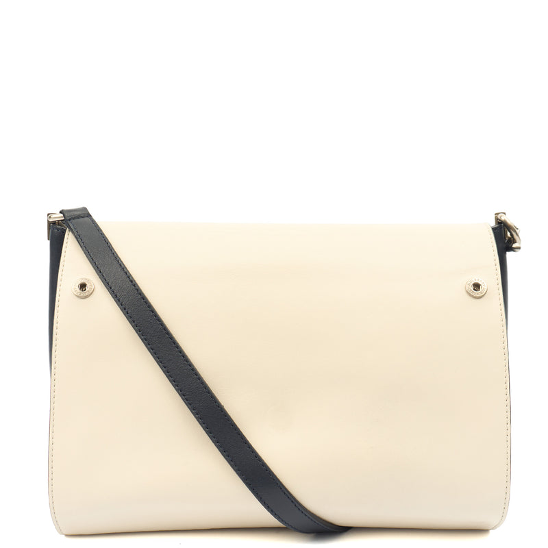 Picture of Mulberry Cross Body Delphie Reversible  in Navy, Leather