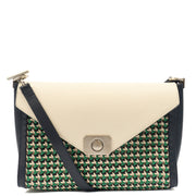 Picture of Mulberry Cross Body Delphie Reversible  in Navy, Leather