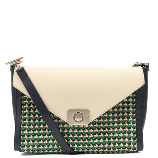Picture of Mulberry Cross Body Delphie Reversible  in Navy, Leather
