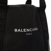 Picture of Balenciaga Tote Cabas  in Black, Canvas