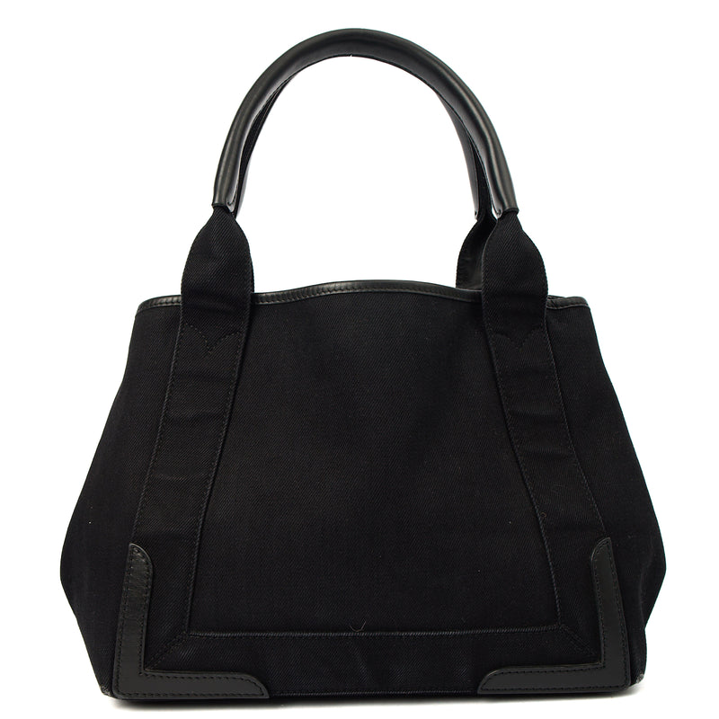 Picture of Balenciaga Tote Cabas  in Black, Canvas