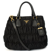Picture of Prada Shoulder Bag Tote in Black, Nylon