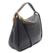 Picture of Mulberry Tote Leighton in Navy, Calfskin Leather