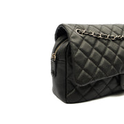 Picture of Chanel Shoulder Bag Flap Bag in Black, Caviar Leather