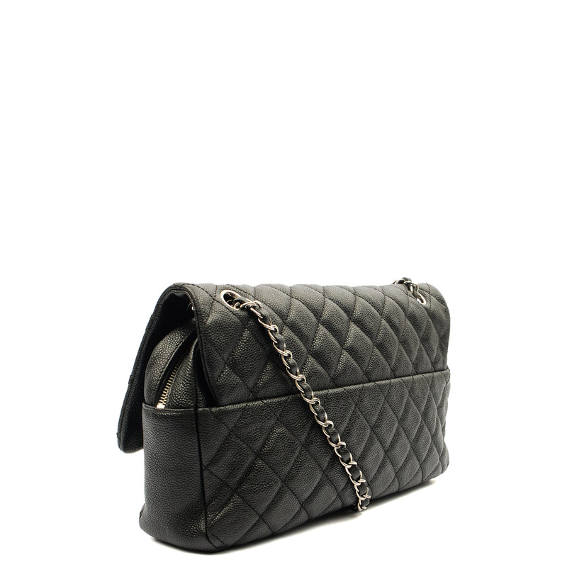 Picture of Chanel Shoulder Bag Flap Bag in Black, Caviar Leather