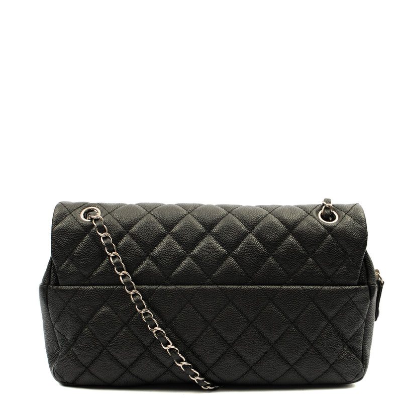 Picture of Chanel Shoulder Bag Flap Bag in Black, Caviar Leather