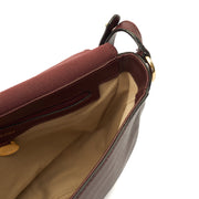 Picture of Mulberry Cross Body Tessie Satchel in Oxblood, Leather