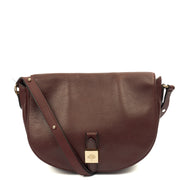 Picture of Mulberry Cross Body Tessie Satchel in Oxblood, Leather