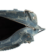 Picture of Balenciaga Cross Body Neo Classic- Nano in Blue, Fabric