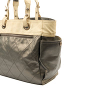 Picture of Chanel Tote Paris-Biarritz Tote - Large  in Metallic, Fabric