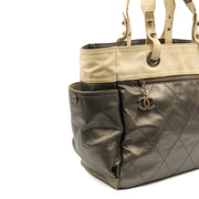 Picture of Chanel Tote Paris-Biarritz Tote - Large  in Metallic, Fabric