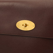 Picture of Mulberry Cross Body Antony - Large in Oxblood, Calfskin Leather