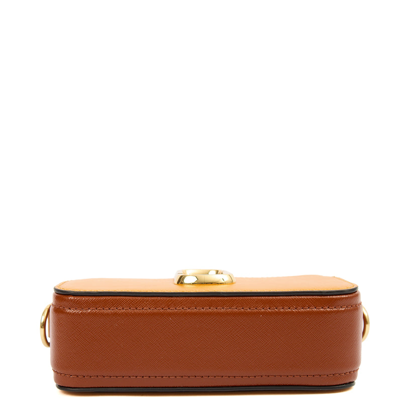 Picture of Marc Jacobs Cross Body Snapshot in Orange, Leather