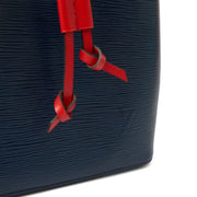 Picture of Louis Vuitton Bucket Bag Noe in Blue , 35nis Leather