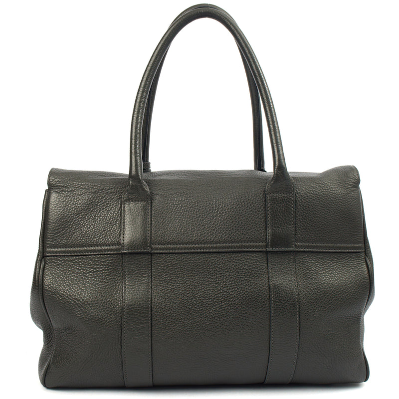 Picture of Mulberry Tote Bayswater Heritage in Charcoal Grey, Leather