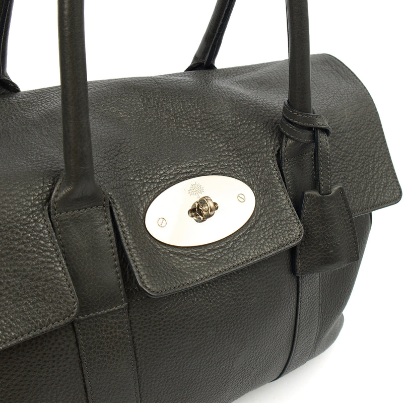 Picture of Mulberry Tote Bayswater Heritage in Charcoal Grey, Leather