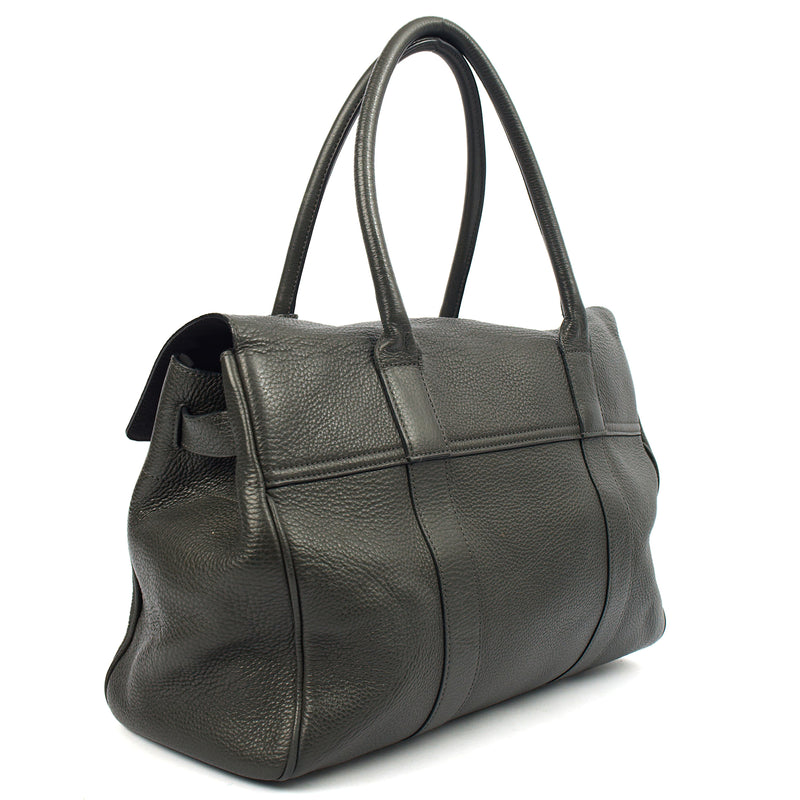 Picture of Mulberry Tote Bayswater Heritage in Charcoal Grey, Leather