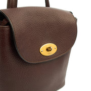 Picture of Mulberry Backpack Mini Bayswater in Oxblood, Calfskin Leather