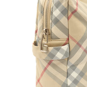 Picture of Burberry Cosmetic Bag Logo Print Zip Pouch in Neutral, invalid