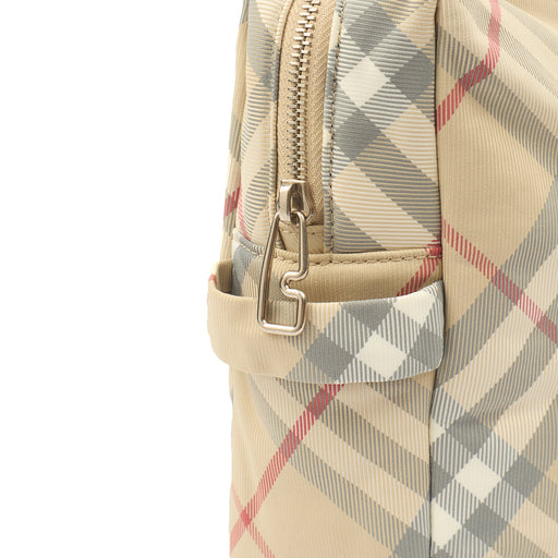 Picture of Burberry Cosmetic Bag Logo Print Zip Pouch in Neutral, invalid