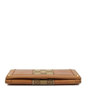 Picture of Gucci Purse Continental Wallet in Brown, Leather