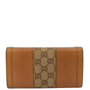 Picture of Gucci Purse Continental Wallet in Brown, Leather